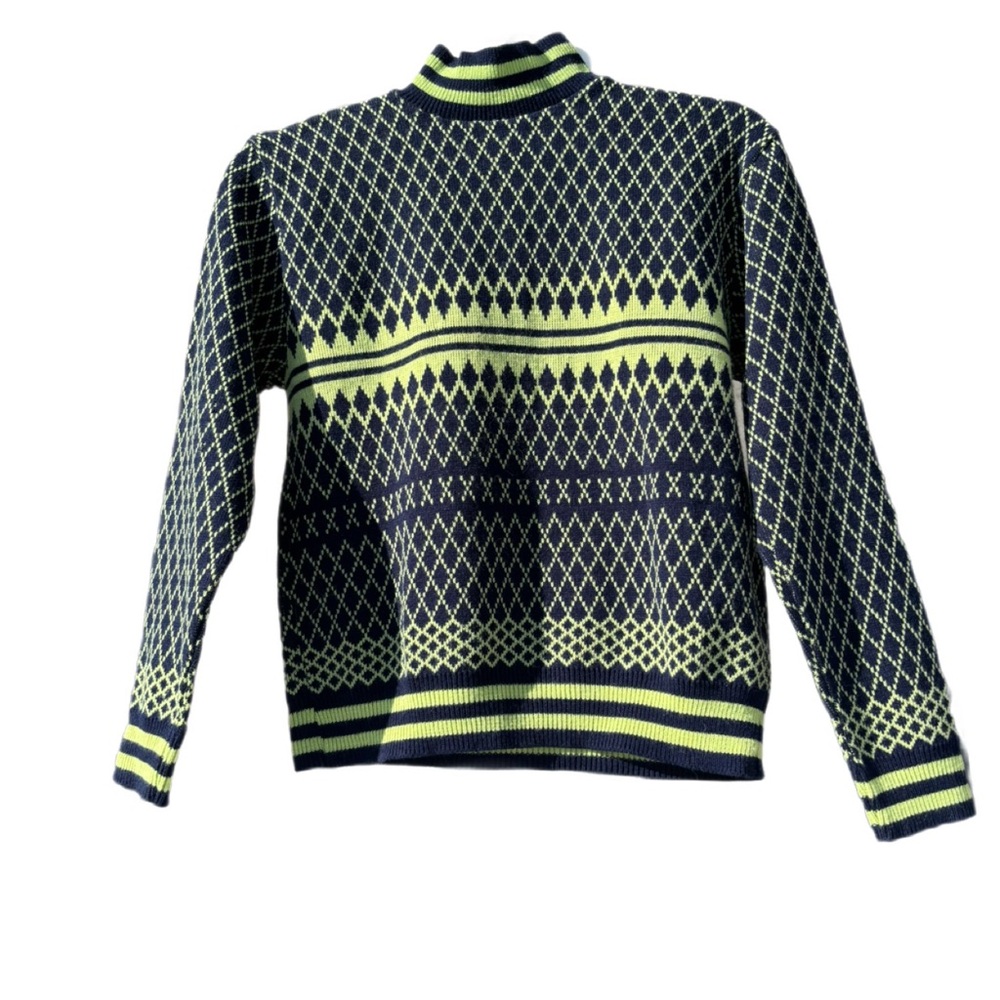 vintage ocean pacific knit sweater – made in usa – size m